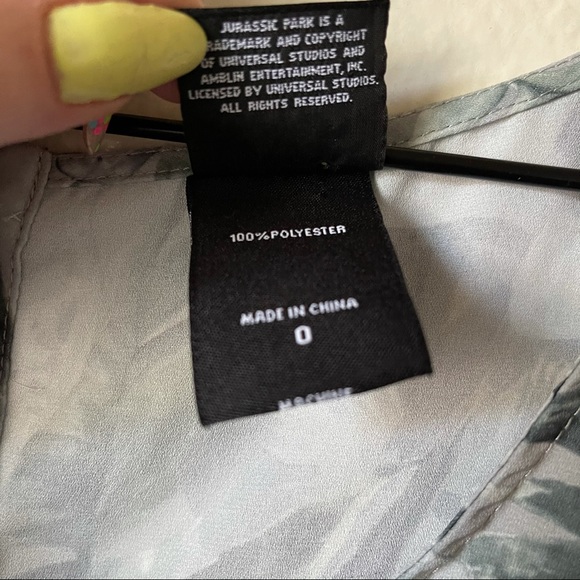 Torrid | Jurassic World Abbey Georgette Blouse - Picture 5 of 8